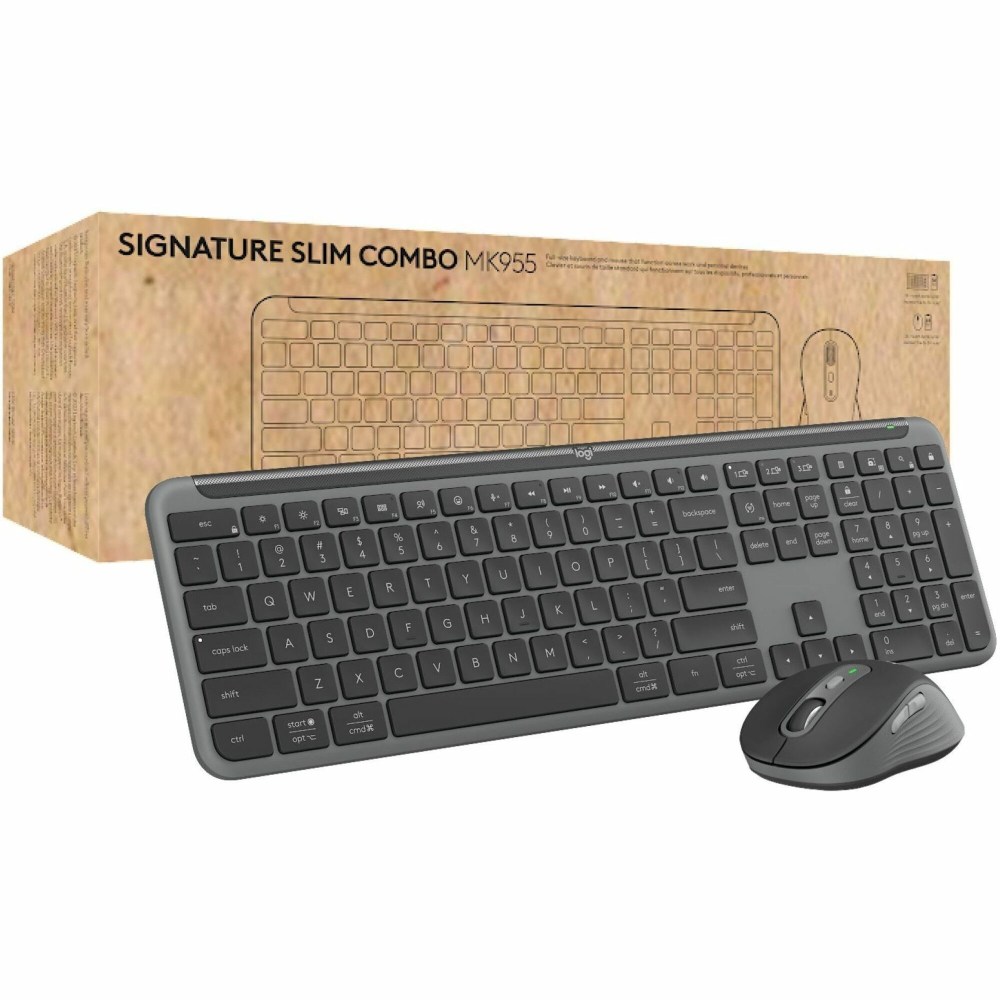 Logitech Signature Slim MK955 for Business Wireless Keyboard and Mouse Combo MPN:920-012427
