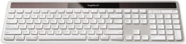 Wireless Solar Keyboard: Silver MPN:LOG920003472