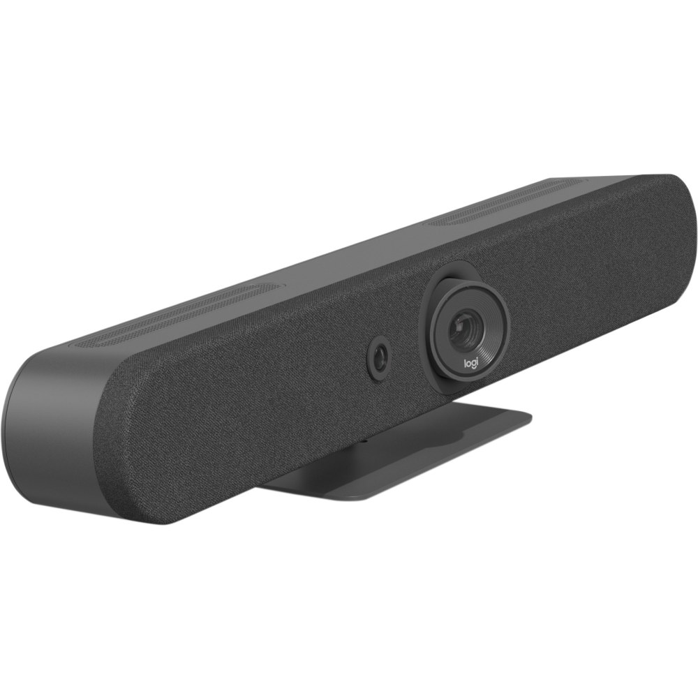 Logitech Rally Bar Mini All-In-One Video Bar for Small to Medium Rooms, Graphite - 3840x 2160 Video - 960001336 MPN:960-001336