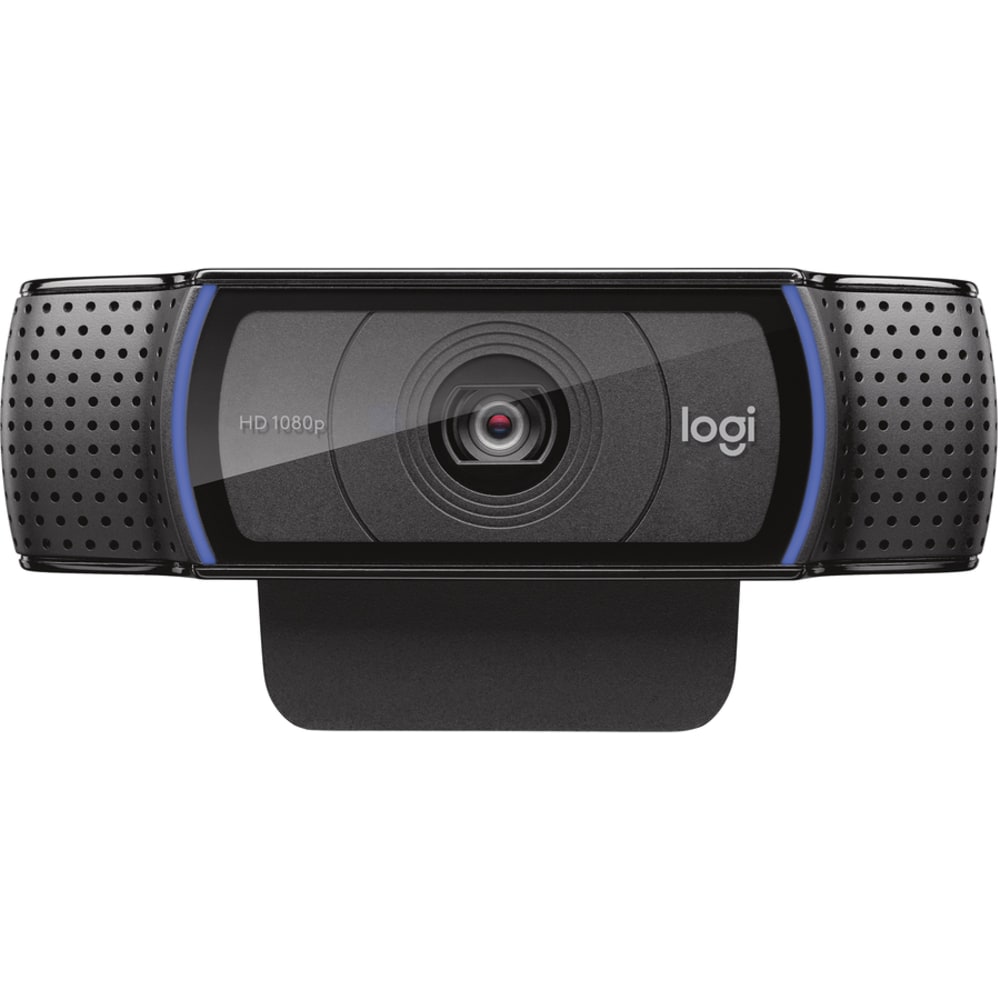 Logitech C920e HD Webcam, 1.7inH x 3.7inW x 2.8inD, Black, 960-0001384 MPN:960-001401