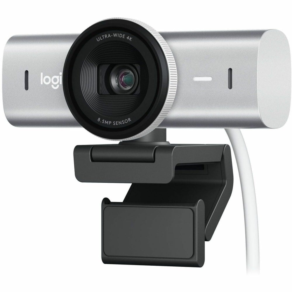 Logitech MX Brio Ultra HD 4K Collaboration and Streaming Webcam, 1080p at 60 FPS, Dual Noise Reducing Mics, Show Mode, US - 960001550 MPN:960-001550