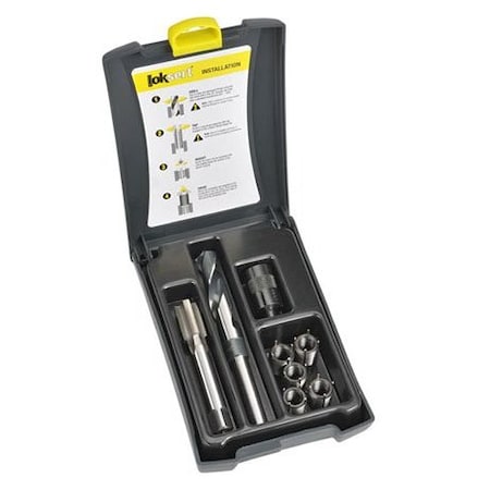 Thread Repair Kit, Key Locking Thread Inserts, Carbon Steel MPN:3632-5/8HDK