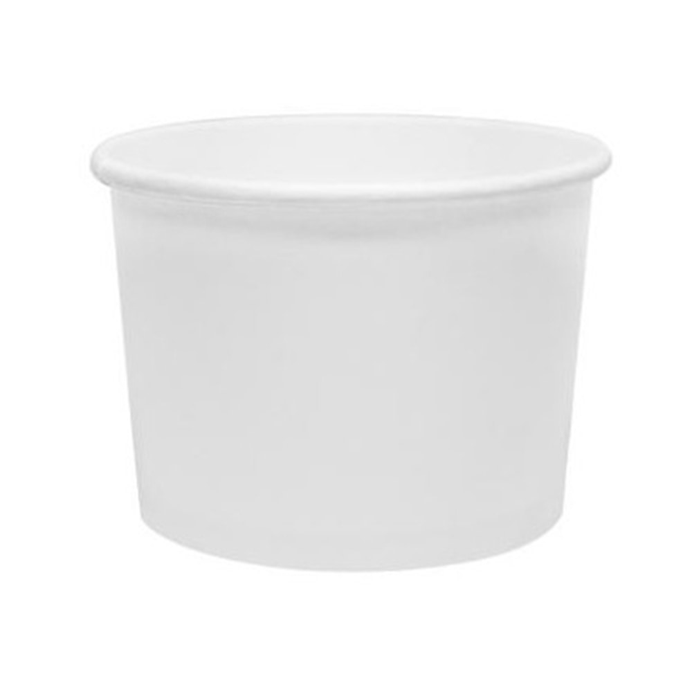 Karat Lined Paper Food Containers, 10 Oz, White, Case Of 1, 000 Containers MPN:C-KDP10W