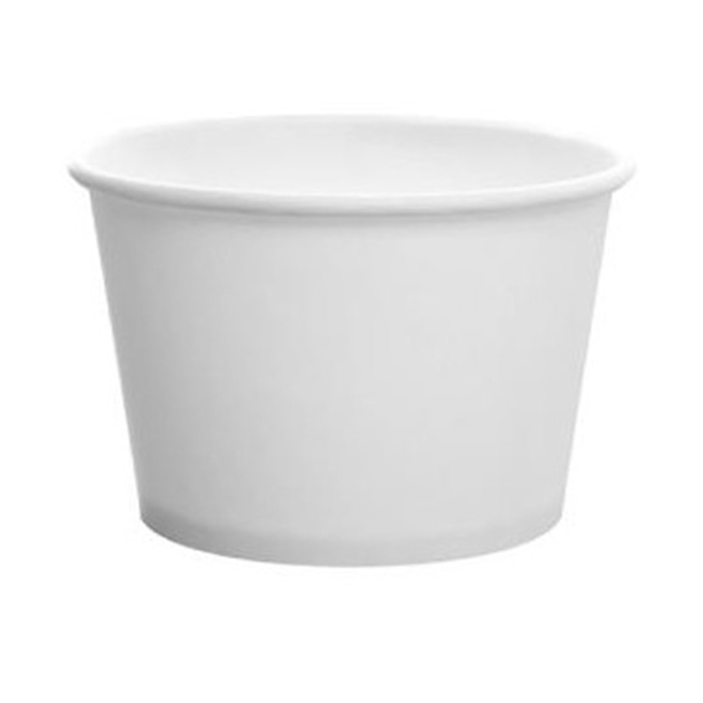 Karat Lined Paper Food Cups, 8 Oz, White, Case Of 1, 000 Cups MPN:C-KDP8W