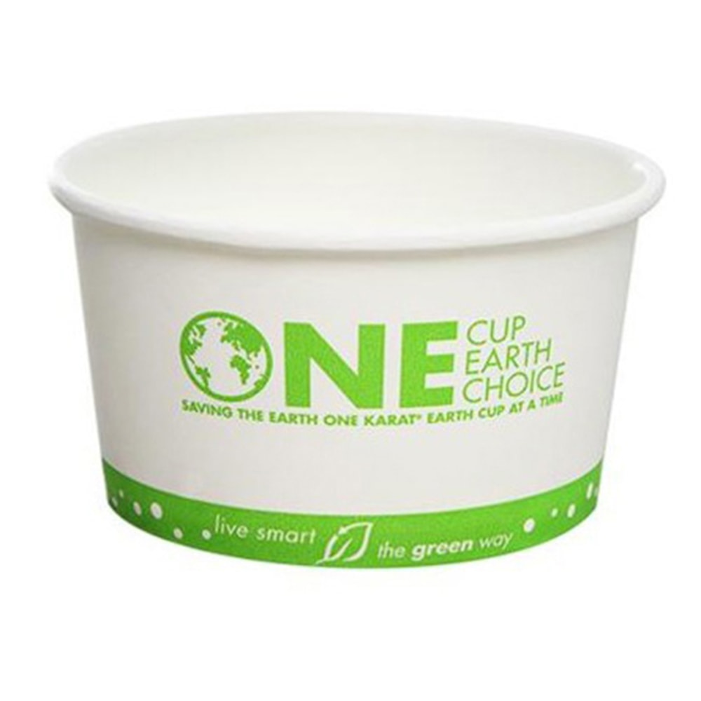 Karat Earth Paper Food Containers, 12 Oz, White, Case Of 500 Containers MPN:KE-KDP12