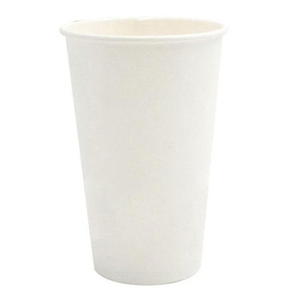 Karat Paper Hot Cups, 20 Oz, White, Set Of 600 Cups MPN:C-K520WU