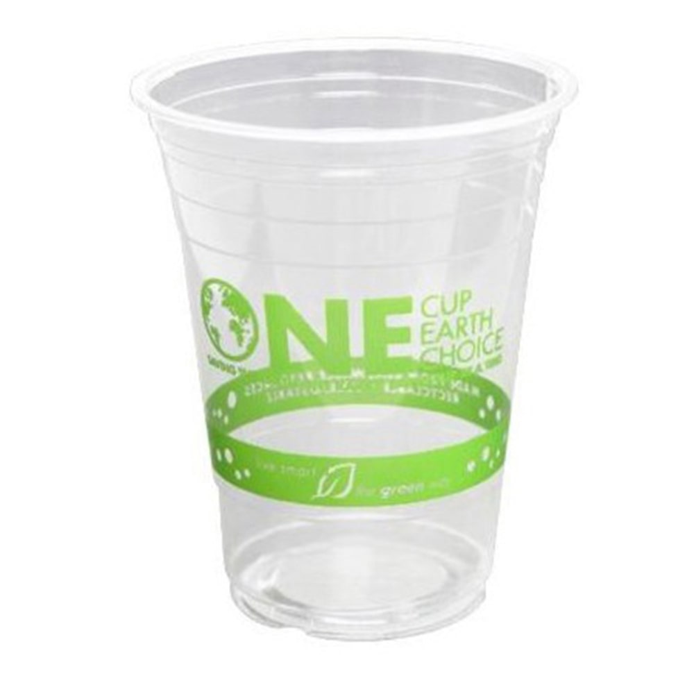 Karat Earth PLA Plastic Cups, 16 Oz, Clear, Case Of 1, 000 Cups MPN:KE-KC16G
