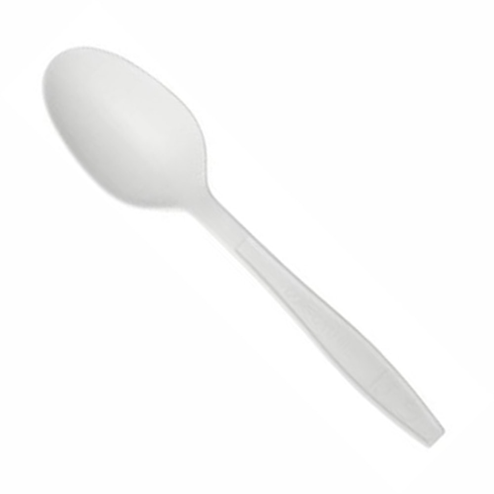 Karat Earth Compostable Teaspoons, White, Pack Of 1, 000 Spoons MPN:KE-U4203 (NATURAL)