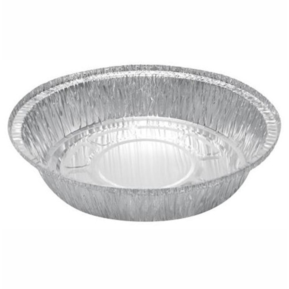 Karat Round Foil Food Containers, 1in x 7in, Case Of 500 Containers MPN:AF-CR07