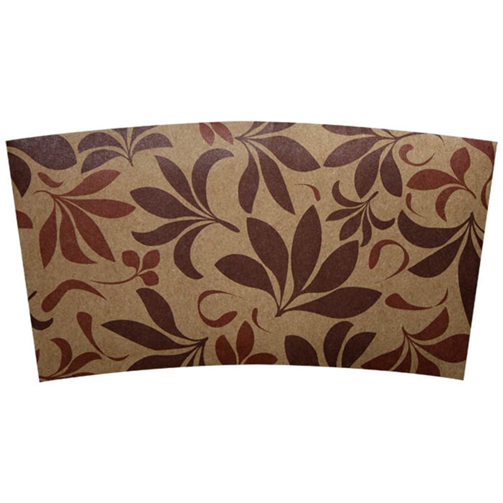 Karat Hot Cup Sleeves, 24 Oz, Brown, Pack Of 1, 000 Sleeves MPN:C5300