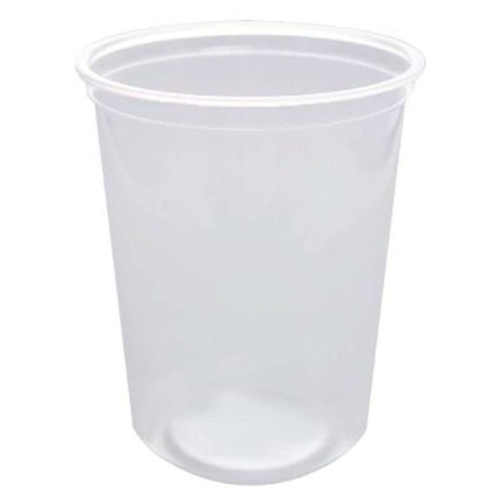 Karat Deli Containers, 32 Oz, Clear, Case Of 500 Containers MPN:FP-DC32-PPU