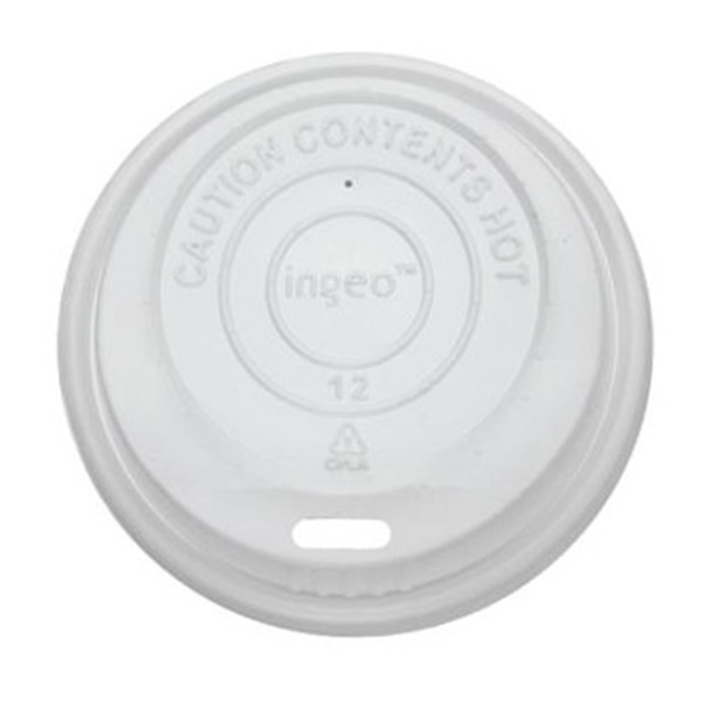 Karat Earth Dome Sipper Lids For 8 Oz Cups, White, Pack Of 1, 000 Lids MPN:KE-KDL508