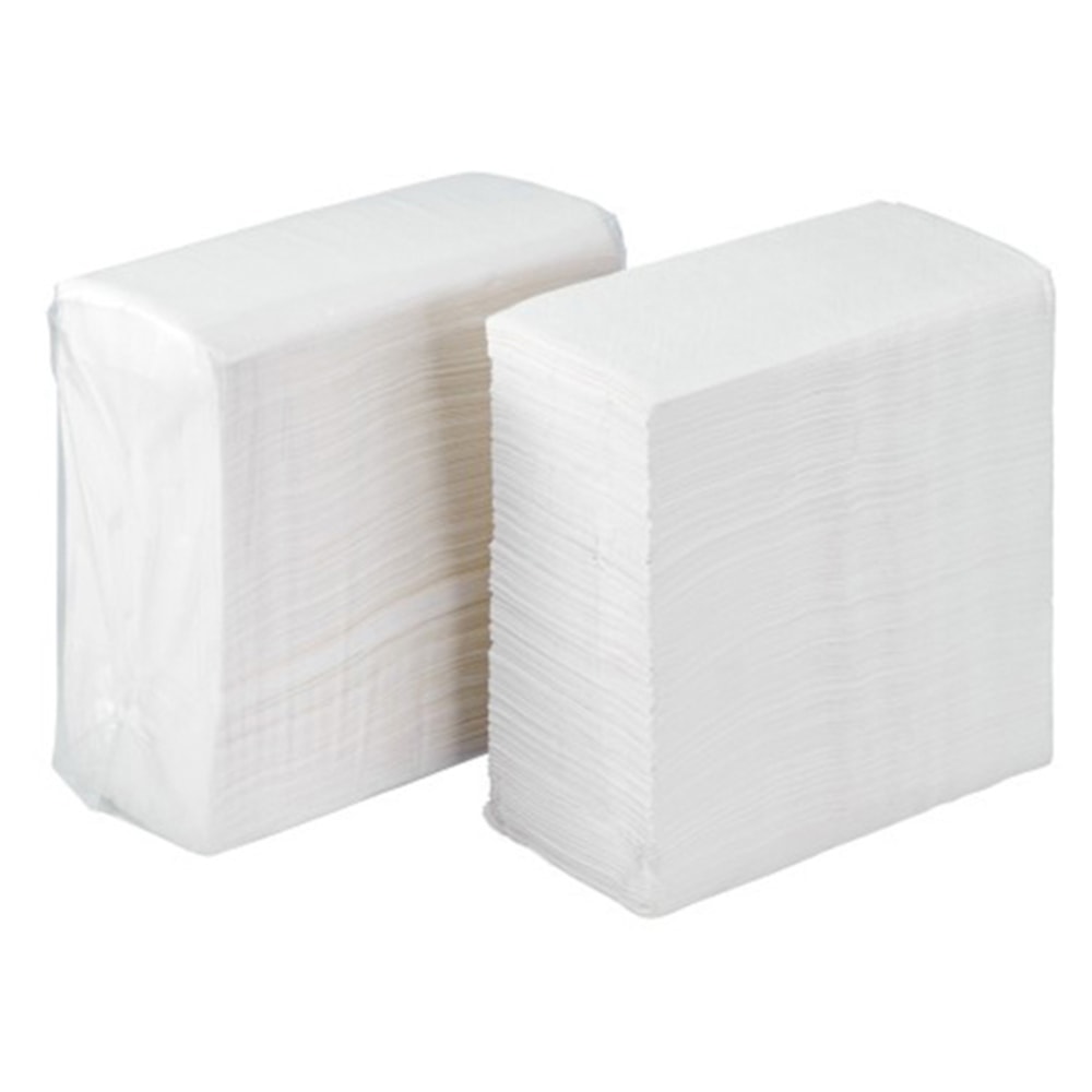 Karat Tall Fold 1-Ply Dispenser Napkins, 13-7/16in x 7in, White, Pack Of 10, 000 Napkins MPN:KN-F137-1W