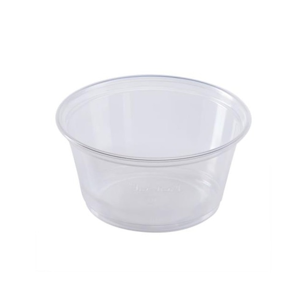 Karat Plastic Portion Cups, 3.25 Oz, Clear, Set Of 50 Cups MPN:FP-P325-PP
