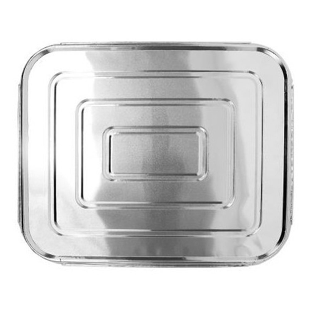 Karat 1/2-Size Foil Steam Table Pan Lids, Silver, Set Of 100 Lids MPN:AF-STPL03