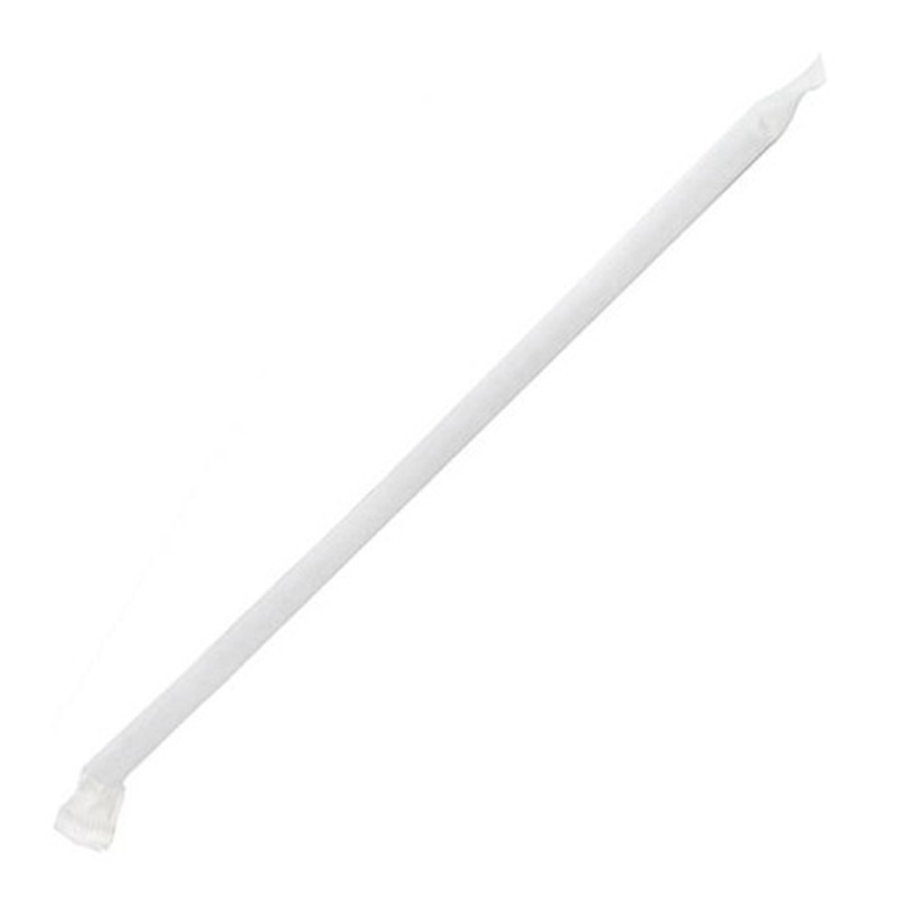 Karat Jumbo Straws, 7-3/4in, Clear, Pack Of 12, 000 Straws MPN:C9090