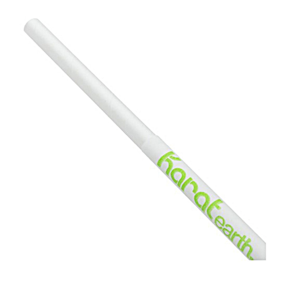 Karat Earth Jumbo Wrapped Paper Straws, 10-1/4in, White, Case Of 1, 200 Straws MPN:KE-C9305W