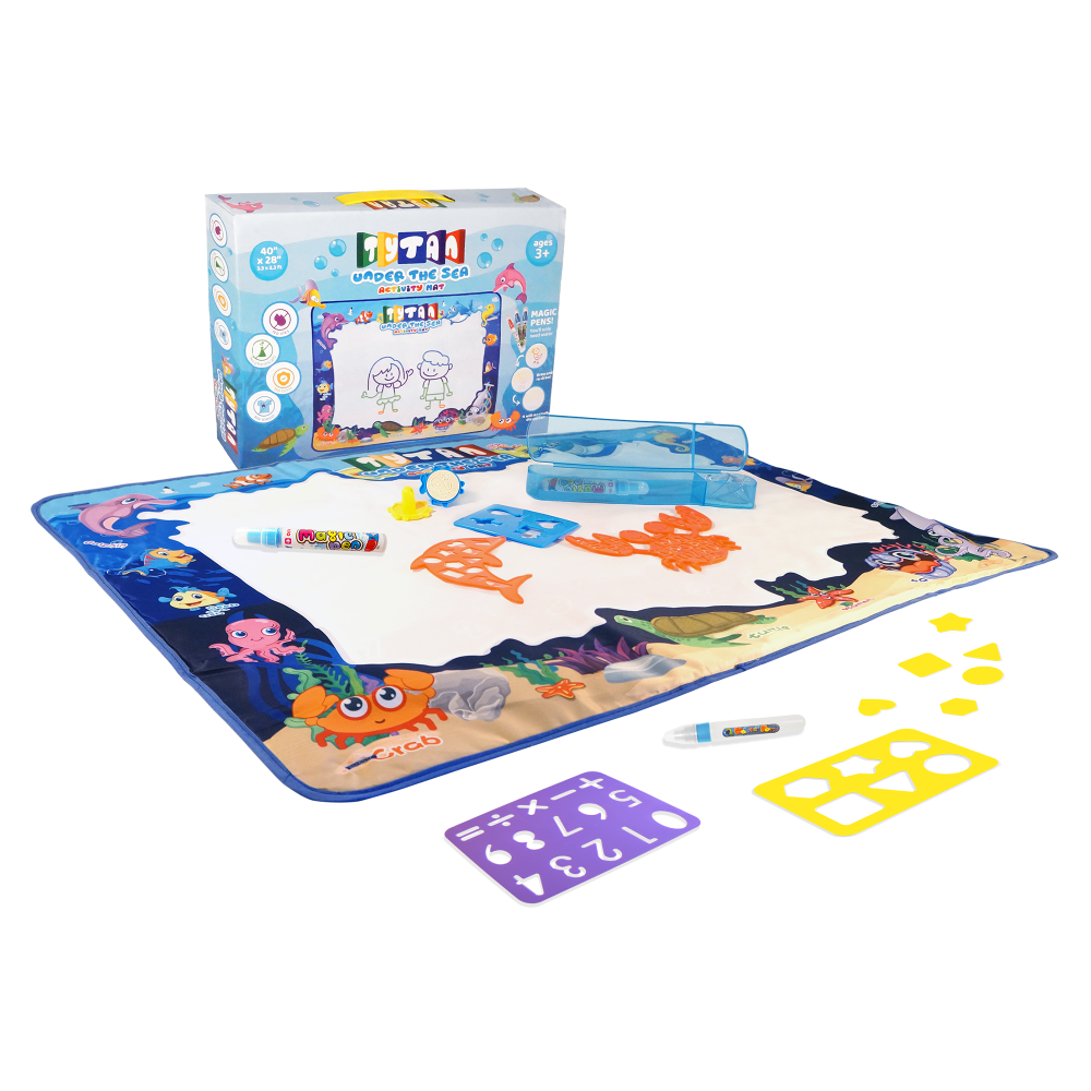 Tytan Toys Doodling Activity Mat, Under The Sea MPN:TY-MAT-SEA