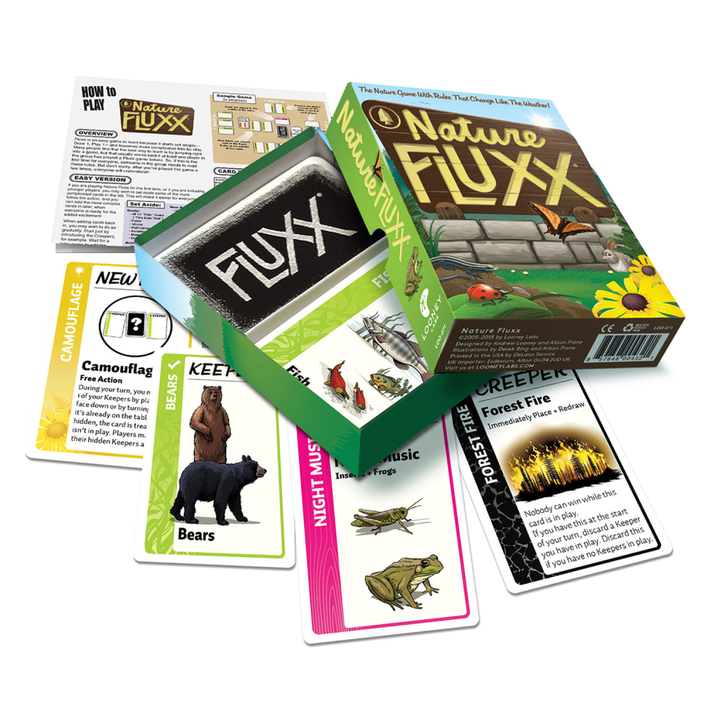 Looney Labs Nature Fluxx Card Game MPN:LLB071
