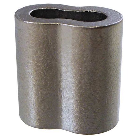 Wire Rope Oval Sleeve, 1/16 in, Copper MPN:SL2-1.5TP