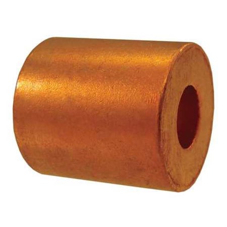 Wire Rope Stop Sleeve, 1/16 in, Copper MPN:ST2-1.5