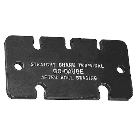 Straight Shank Terminal Gauge, 1/16-3/16 MPN:GA-S26