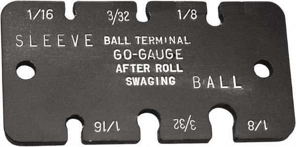 1/16 to 1/8 Inch Range, Wire and Sheet Metal Gage MPN:GA-B24