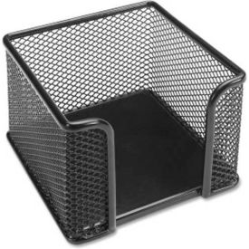 Lorell® Mesh Memo Holder Black 84156