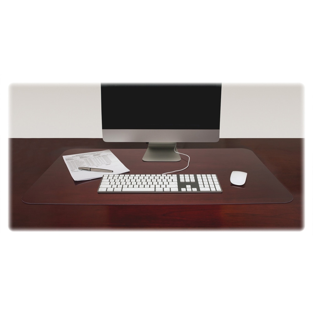 Lorell Desk Pad, 36in x 20in, Rectangle, Clear (Min Order Qty 2) MPN:39650