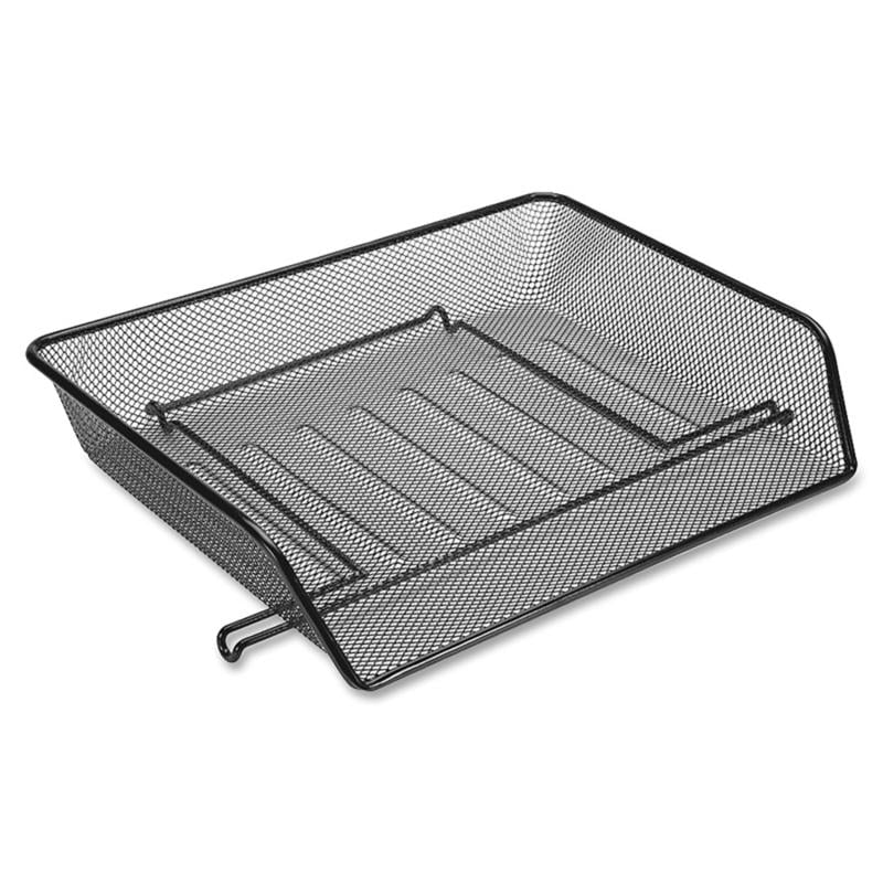 Lorell Mesh Side-Loading Document Tray, Letter/Legal Size, Black, Set Of 2 MPN:84154