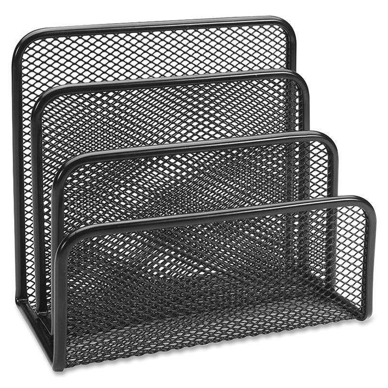 Lorell Mesh Vertical Sorter, Black MPN:84153