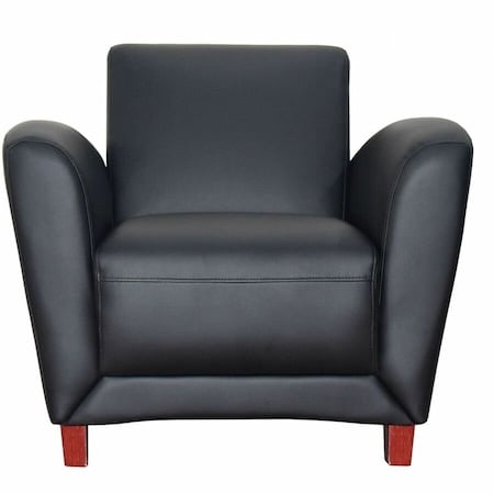 Club Chair, Black Back, Leather Baxk MPN:LLR68952