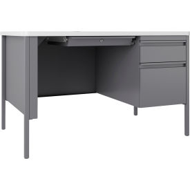 Lorell Fortress Steel Teachers Desk - 48