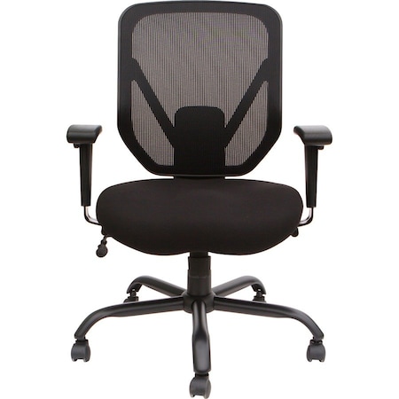 Executive Office Chair, Black, Mesh MPN:LLR81804