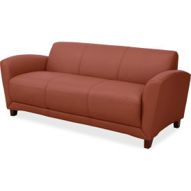 Lorell® Reception Seating Collection Sofa - Mahogany LLR68946