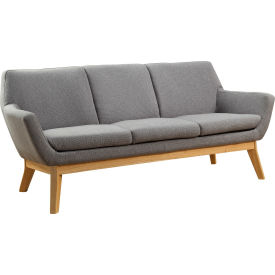 Lorell® Quintessence Collection Upholstered Sofa - Gray LLR68963