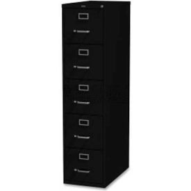 Lorell Commercial Grade 5-Drawer Letter Vertical File LLR48498 15