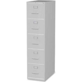 Lorell Commercial Grade 5-Drawer Letter Vertical File LLR48499 15