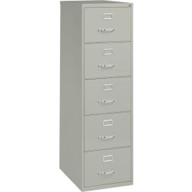 Lorell Commercial Grade 5-Drawer Legal Vertical File LLR48502 18