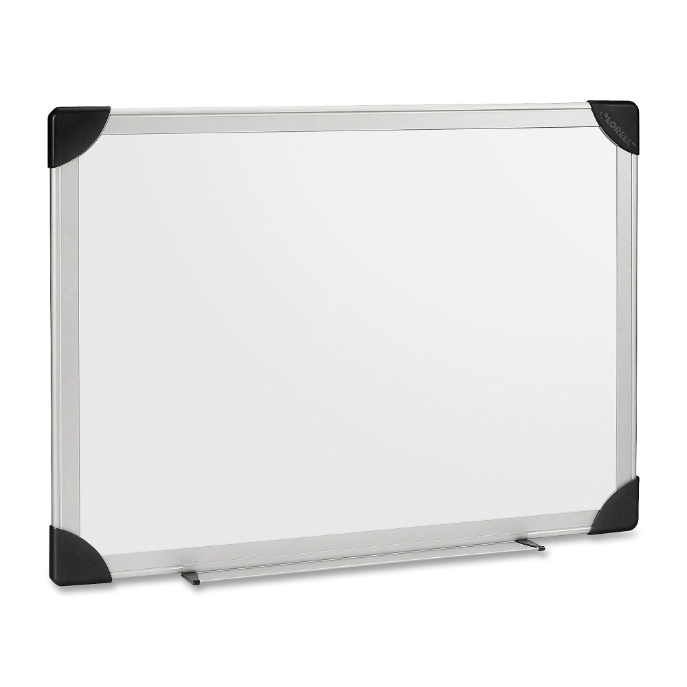 Lorell Non-Magnetic Dry-Erase Whiteboard, 48in x 36in, Aluminum Frame With Silver Finish MPN:55652