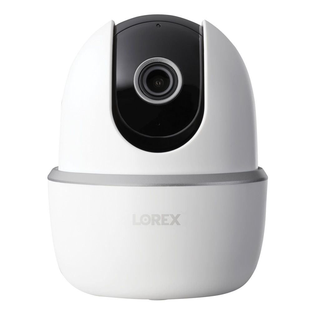 Lorex QHD Indoor Wi-Fi Smart Pan-And-Tilt Security Camera With Person Detection, 4.2inH x 3.9inW x 3.9inD, White MPN:W462AQC-E