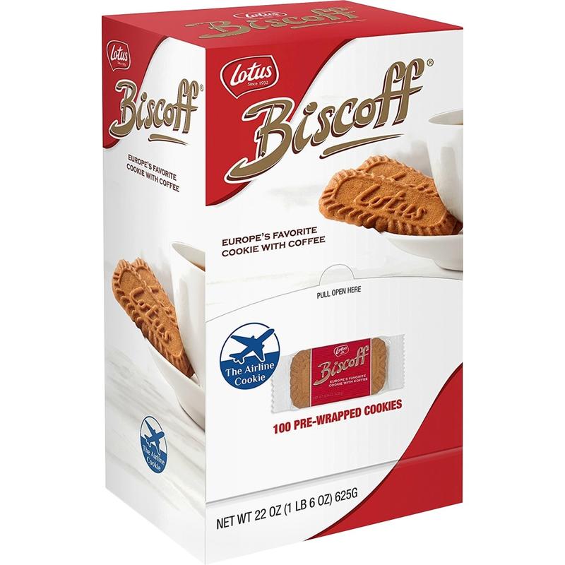 Biscoff Gourmet Cookies, 31.2 Oz, Case Of 100 Bags (Min Order Qty 2) MPN:456268