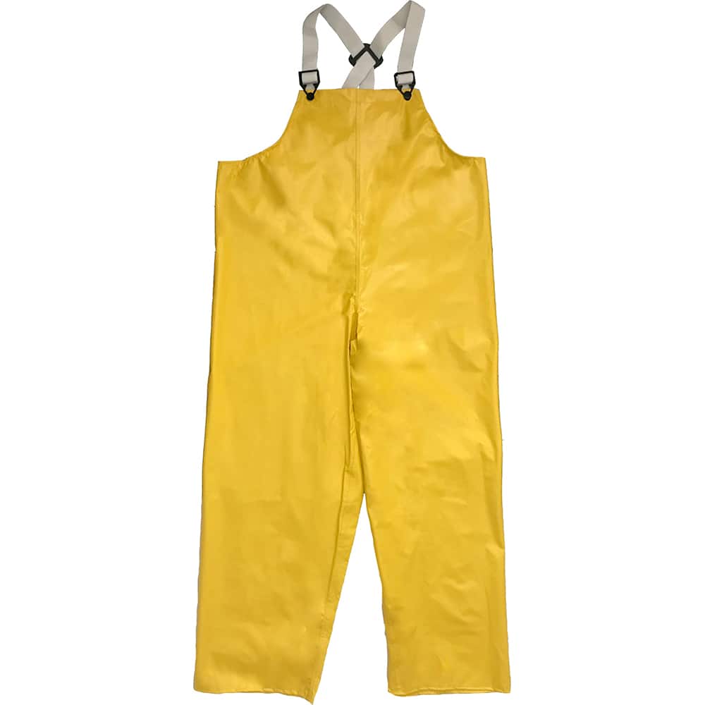 Bib Overalls & Suspenders: Size S, Yellow, PVC & Nylon MPN:200BTRYLSM