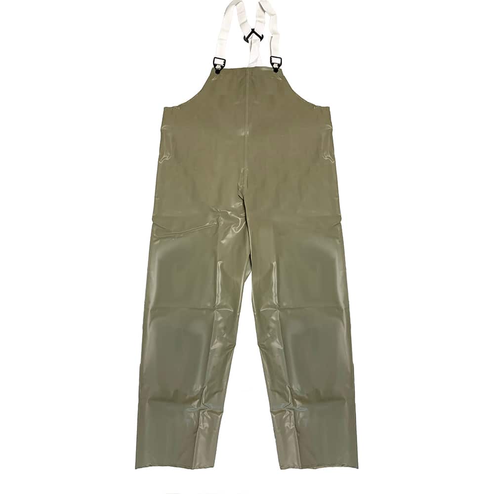 Bib Overalls & Suspenders: Size L, Olive Dab Green, Neoprene & Nylon MPN:300BTRGRLG