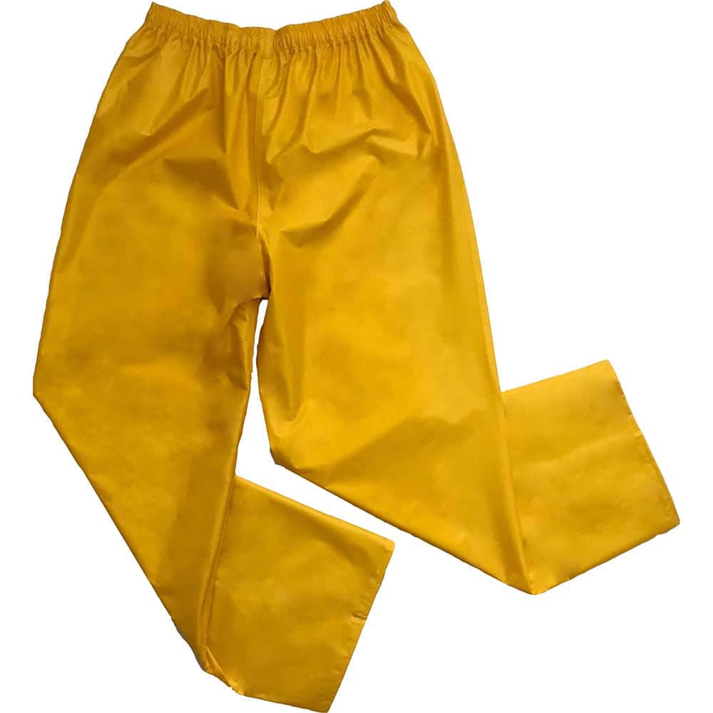 Rain Pants: Size XL, Yellow, Nylon & PVC MPN:500EWTYLXL
