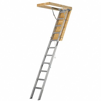 Attic Ladder Aluminum 12 in W MPN:AA2210