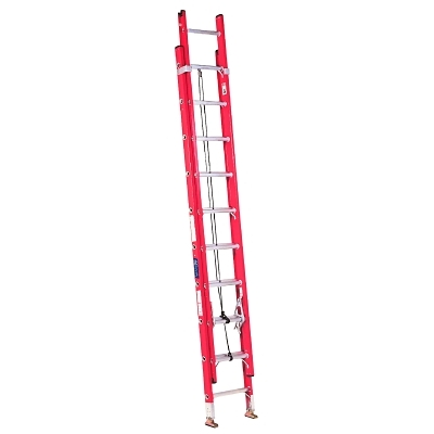 24' Fiberglass Xhd Extension Ladder D-Rung MPN:FE3224
