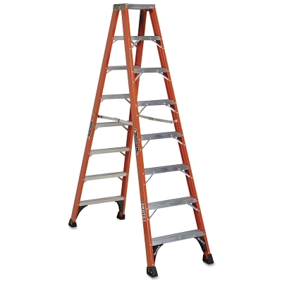 Brute 375 Fiberflass 8'TWIN Stepladder MPN:FM1408HD