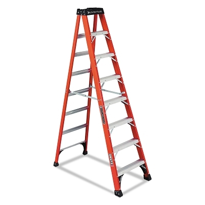 8' Brute 375 Fiberglassstep Ladder MPN:FS1408HD