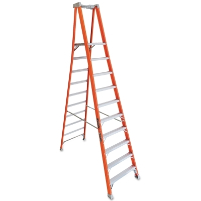 Type 1A Fiberglass Pro Platform Ladder 8' MPN:FXP1708